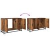vidaXL Ensemble de mobilier de salle de bain 3 pcs Bois Ancien