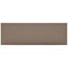 vidaXL T&ecirc;te de lit murale 12 pcs Cappuccino 90 x 30 cm tissu