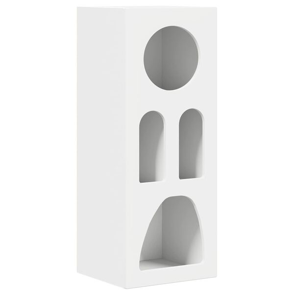 vidaXL Buffet Blanc 40 x 35 x 100.5 cm Bois d'ing&eacute;nierie