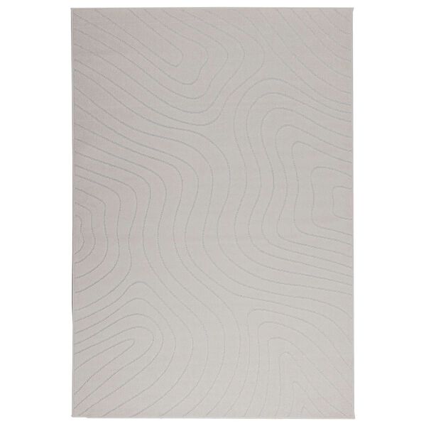 vidaXL Tapis de surface HUARTE Cr&egrave;me 200 x 140 cm Polyester