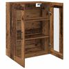 vidaXL Armoires Murailles 2 pcs Bois ancien 69,5 x 34 x 90 cm