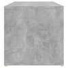 vidaXL Banc &agrave; chaussures Gris b&eacute;ton 105x35x35 cm Agglom&eacute;r&eacute;