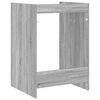 vidaXL Armoire pour machine &agrave; laver Gris Sonoma 67,5 x 62 x 97 cm