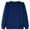 Sweatshirt pour enfants bleu marine 104