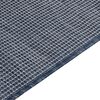 vidaXL Tapis à tissage plat d'extérieur 120x170 cm Bleu