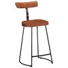 vidaXL Tabourets de bar lot de 2 49x43x88 cm bois de manguier massif