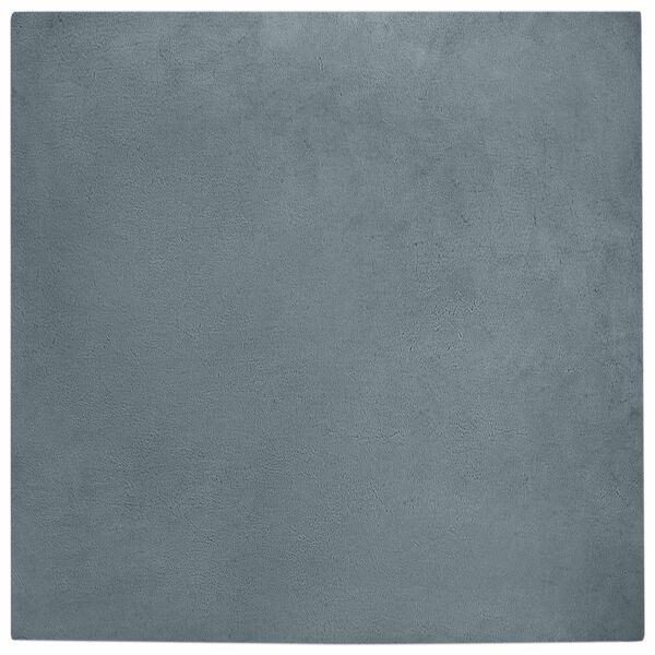 vidaXL Tapis en Fourrure Synthétique de Lapin Olite Anthracite