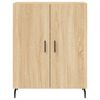 vidaXL Buffet haut Ch&ecirc;ne sonoma 69,5x34x180 cm Bois d'ing&eacute;nierie