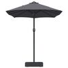 vidaXL Parasol de jardin Anthracite 385 x 209 x 244 cm