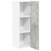 vidaXL Armoire suspendue Gris b&eacute;ton 30 x 31 x 100 cm Bois d'ing&eacute;nierie