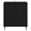 vidaXL Buffet Chêne noir 60 x 35 x 70 cm Bois d'ingénierie