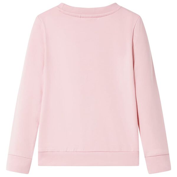 Sweatshirt pour enfants rose clair 92