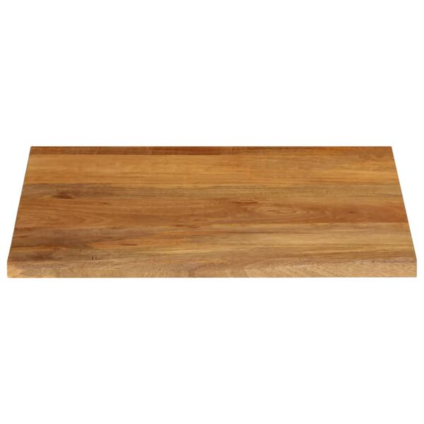 vidaXL Dessus de table &agrave; bord vivant 40x40x2,5 cm bois massif manguier