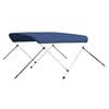 vidaXL Auvent bimini &agrave; 2 arceaux Bleu marine 150x120x110 cm