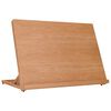 vidaXL Chevalet de table 65x48x7 cm bois de h&ecirc;tre massif
