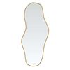 vidaXL Miroir mural Dor&eacute; 100x45 cm