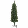 vidaXL Sapin de Noël artificiel Vert 150 cm PVC et acier et plastique