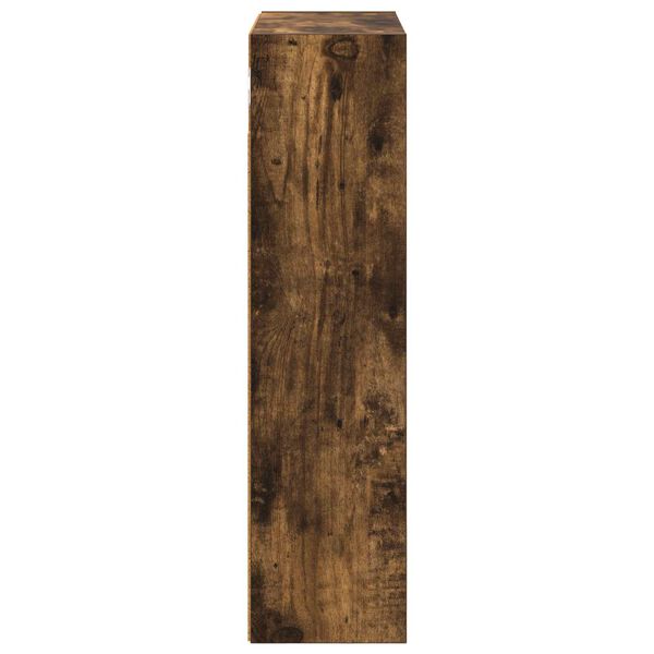 vidaXL Armoire murale de salle de bain Ch&ecirc;ne Fum&eacute; 40 x 16 x 62,5 cm
