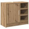 vidaXL Cabinet de salle de bain Ch&ecirc;ne artisanal 63 x 29 x 55 cm