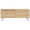vidaXL Table basse Ch&ecirc;ne sonoma 90x50x36,5 cm Bois d'ing&eacute;nierie