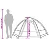 vidaXL Tente de camping cabine 4 personnes lib&eacute;ration rapide