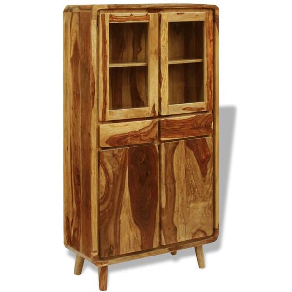 vidaXL Buffet Bois massif 90x40x175 cm