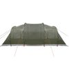 vidaXL Tente de camping tunnel 4 personnes vert olive imperm&eacute;able