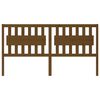 vidaXL Tête de lit Marron miel 185,5x4x100 cm Bois massif de pin