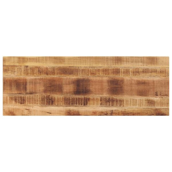 vidaXL Dessus de table rectangulaire bois massif de manguier brut