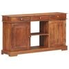 vidaXL Buffet 135x35x75 cm Bois d'acacia solide