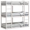 vidaXL Lit superpos&eacute; triple sans matelas 90x190 cm bois de pin massif