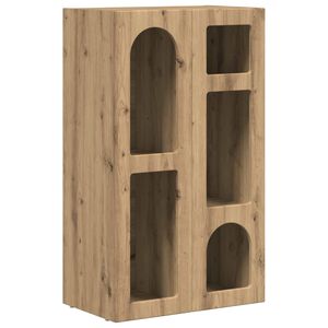 vidaXL Buffet Ch&ecirc;ne artisanal 59 x 35 x 100,5 cm Bois d'ing&eacute;nierie