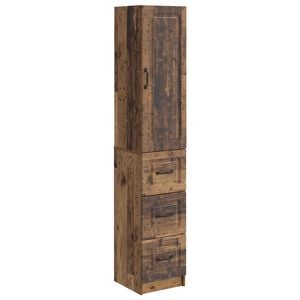vidaXL Ensemble de Meubles 2 pc 33 x 34,5 x 87 cm Bois d'ing&eacute;nierie