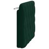 vidaXL Coussin de t&ecirc;te de lit vert fonc&eacute; 100 cm velours