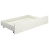vidaXL Cadre de lit sans matelas blanc bois de pin massif 140x200 cm