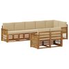 vidaXL Ensemble de canap&eacute;s d'ext&eacute;rieur 7 pc