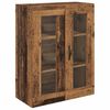 vidaXL Haut Armoire Bois Ancien 69,5 x 34 x 90 cm Bois d'ing&eacute;nierie