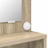 vidaXL Tables de maquillage pour chambre avec tiroir Chêne Sonoma