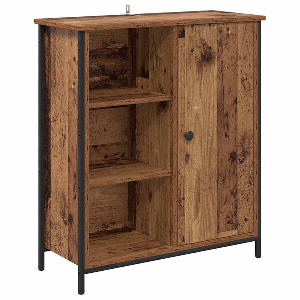 vidaXL Buffet Bois Ancien 70 x 30 x 80 cm Bois d'ing&eacute;nierie