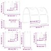 vidaXL Lit mezzanine enfants avec tunnel sans matelas rose 90x190 cm