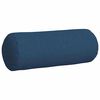 vidaXL Coussins d'accent 2 pcs Bleu &Oslash; 25 x 70 cm tissu