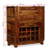 vidaXL Armoire de bar Bois massif 85x40x95 cm