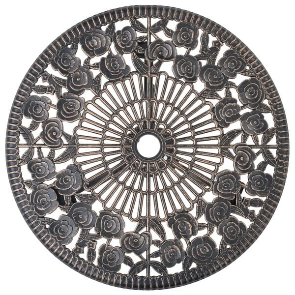 vidaXL Salon de bistro 3 pcs Aluminium coul&eacute;