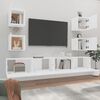 vidaXL Ensemble de meubles TV 6 pcs Blanc Bois d'ing&eacute;nierie