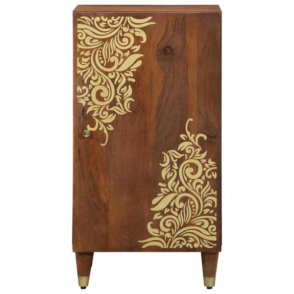 vidaXL Buffet avec porte Marron 40 x 33 x 75 cm Bois de mangue massif