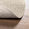 vidaXL Tapis ZIZUR cr&egrave;me &Oslash; 120cm aspect de jute int&eacute;rieur et ext&eacute;rieur