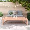 vidaXL Repose-pied de jardin 120x80 cm massif de douglas