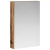 vidaXL Armoire Miroir de Salle de Bain Bois ancien 40 x 10,5 x 60,5 cm