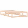 vidaXL Cadre de lit sans matelas 90x200 cm bois massif