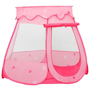 vidaXL Tente de jeu pour enfants Rose 102x102x82 cm